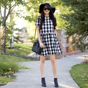 Rachel Parcell Black gingham Dress